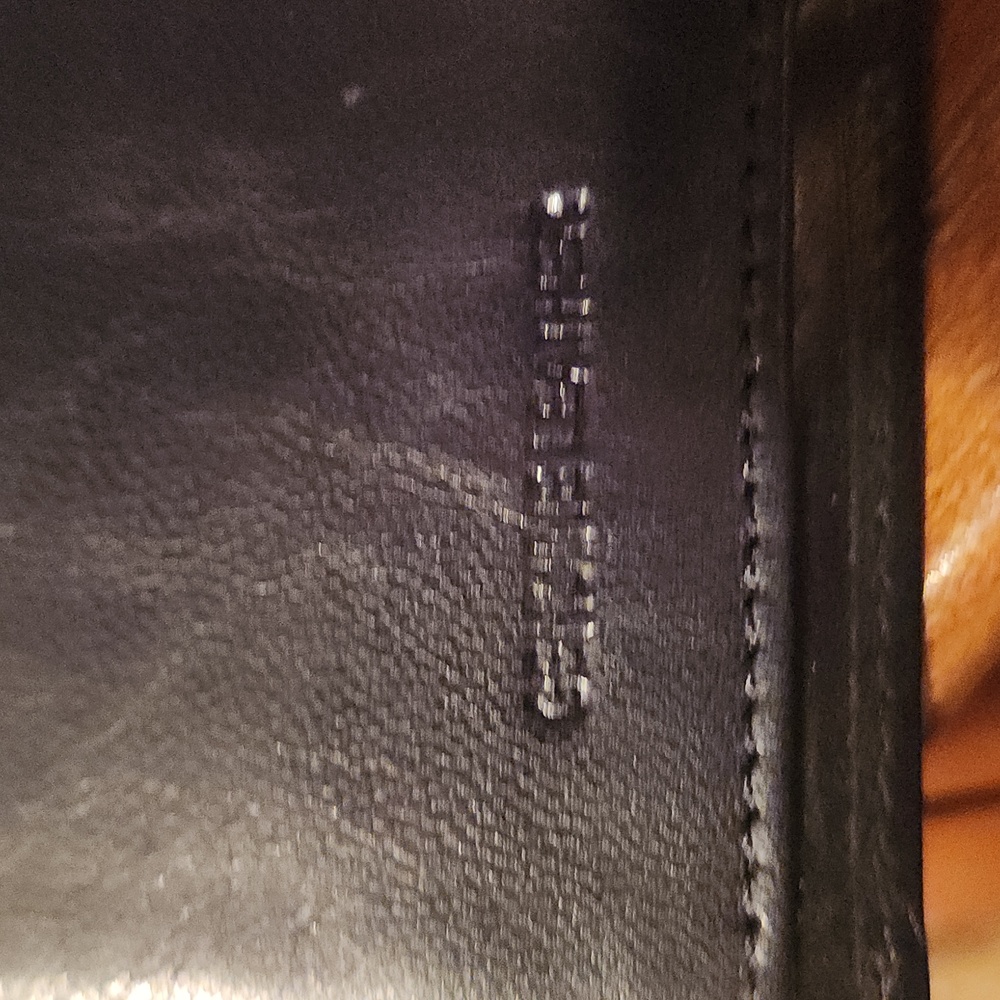 Lodis Black Leather Eallet with Bow Detail - Picture 6 of 12